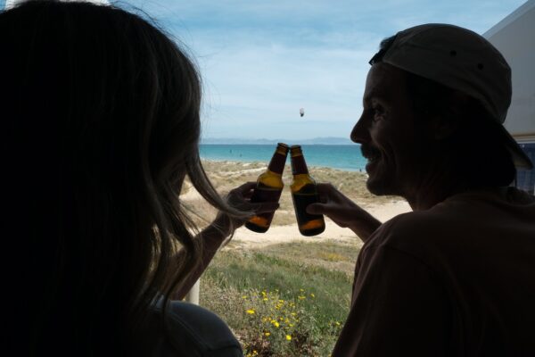 disfrutando las playas de Tarifa