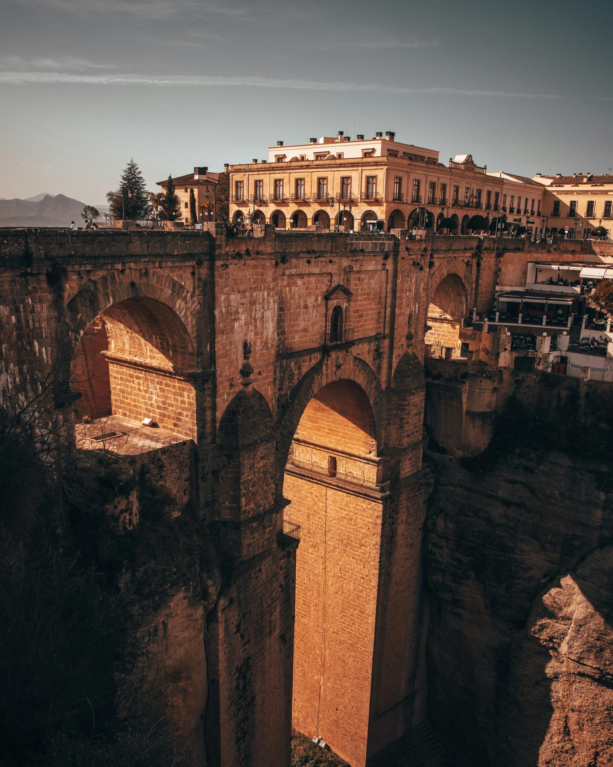 Vistas de una ciudad de España