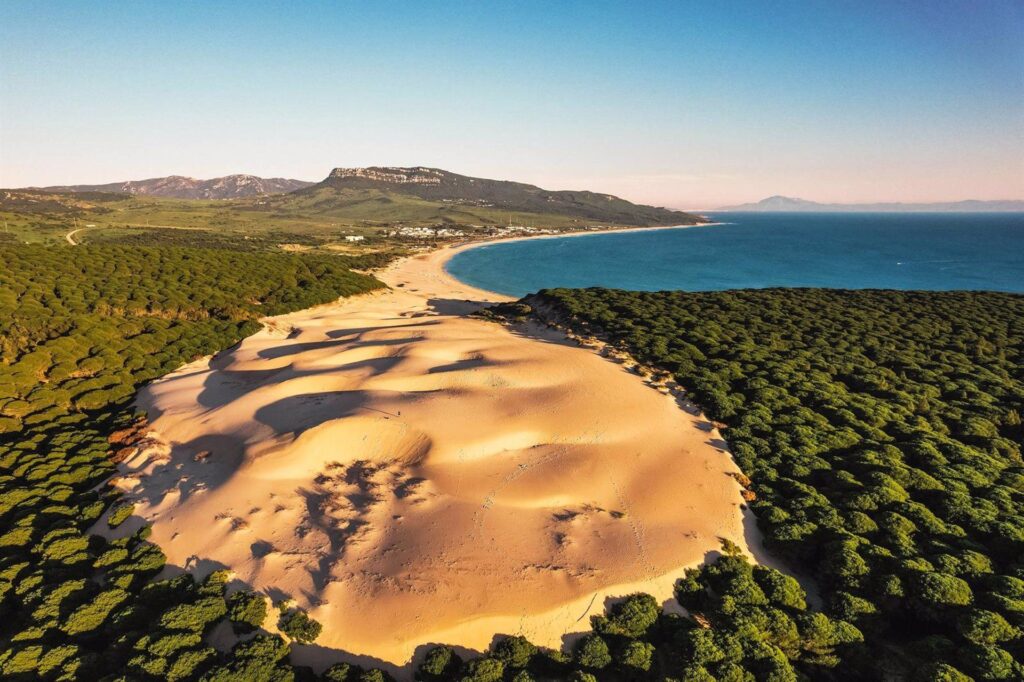 Visiting Bolonia beach in Tarifa by Camper